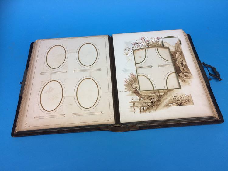 A postcard album and contents and an Edwardian pho - Image 13 of 16