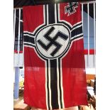 A large German Party war flag, 231cm x 142cm