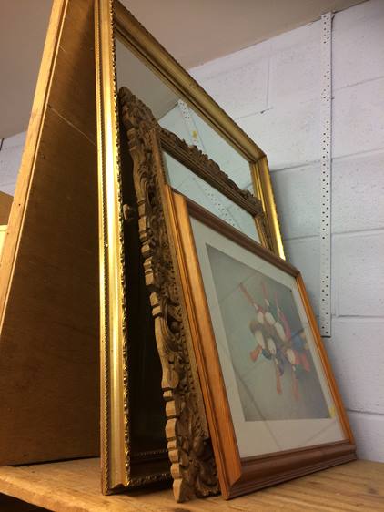 Quantity of mirrors and various prints - Image 2 of 2