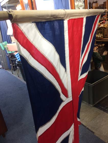A Union Jack flag and two Girl Guide flags - Image 2 of 5