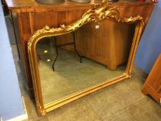 Gilt ornate mirror