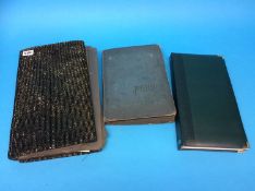 Three postcard albums and contents, geographical etc.