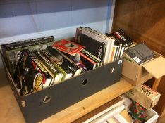 Two boxes of German World War II hardback and othe