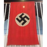 A Third Reich party drape, 139cm x 76cm