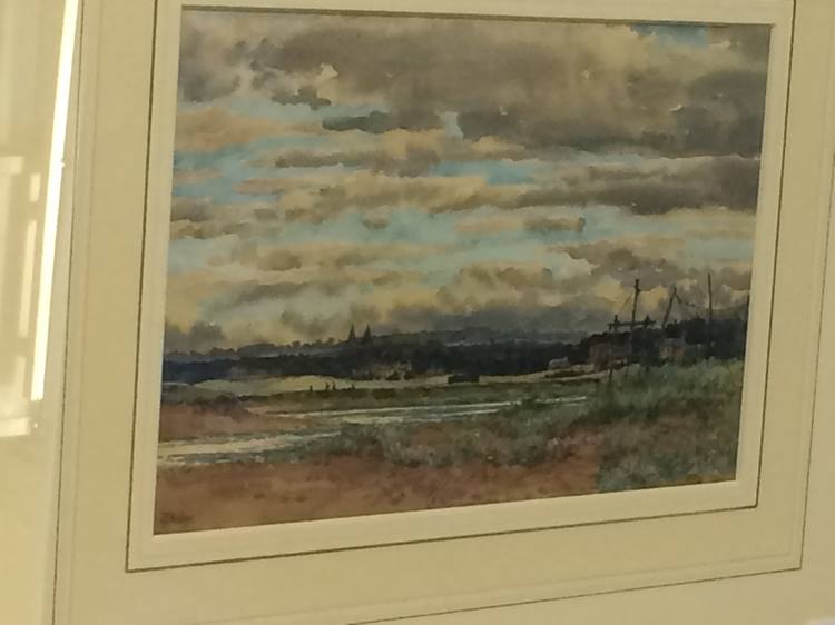 J.N. Walker, pair, watercolours, signed, 'Coastal - Image 4 of 5