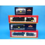 Two boxed Hornby 00 gauge locomotives and two boxe