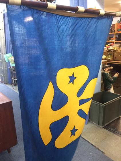 A Union Jack flag and two Girl Guide flags - Image 5 of 5