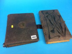 Two Edwardian photo albums