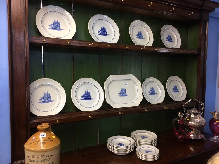 A Wedgwood 'American Clipper' dinner service
