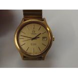 Omega De Ville gents quartz wristwatch with date a