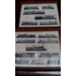 Various Prints and Pictures depicting Trains etc