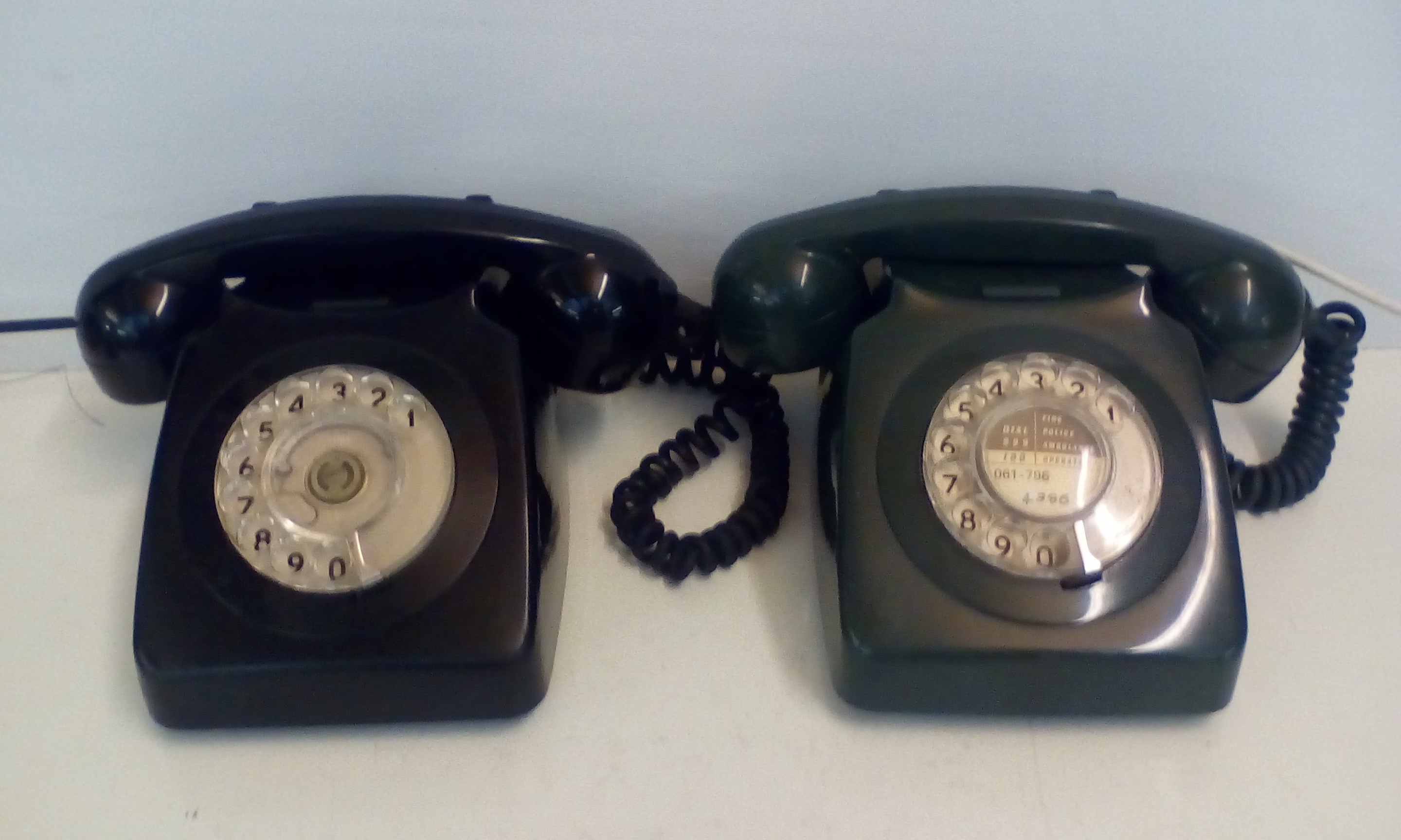 Two Vintage Style Telephones