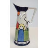 Lorna Bailey Jug Bridgeham Stream Pattern 28cm