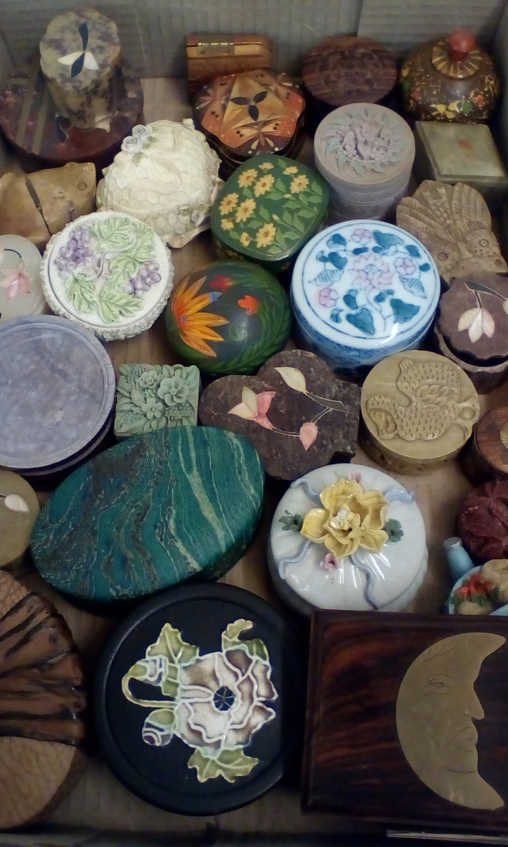 Large Collection of Trinket Boxes