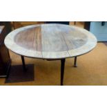 Georgian Pad foot Drop Leaf Supper Table