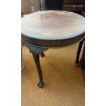 Victorian Occasional Table with Ball and Claw Feet