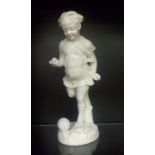 Royal Worcester Blanc De Chine Figure 30cm