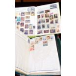 Large collection of stamp albums