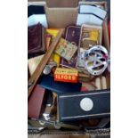 Good assotment of vintage items, AA badge etc