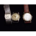 Olivia calendar and two other wristwatches