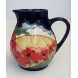 Moorcroft vase jug in the Forever England pattern,