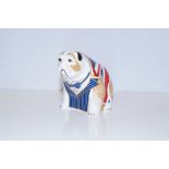 Royal Crown Derby Churchill Bulldog, height 9cm