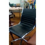Contemporary Eames style swivel office chair
