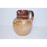Royal Doulton stoneware Queen Victoria jubilee jug