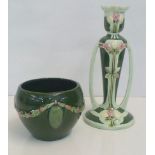 2x Eichwald pottery. Vase AF