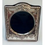 Silver framed photo frame 10x8cm