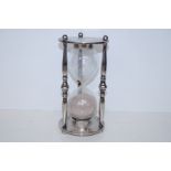 Plated hourglass, height 24cm