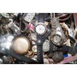 Large collection of wristwatches