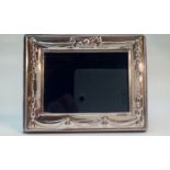 Silver framed photo frame 13x10cm