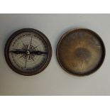 Brass table compass