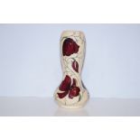 Moorcroft Chocolate Cosmos vase, height 16cm