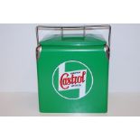 Castol Motor Oil ice box, height 36cm
