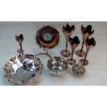 Collection of silver plated ware