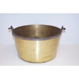 Heavy brass jam pan