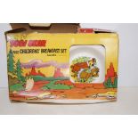 Yogi bear four piece childrens breakfast set