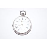 Waltham silver cased pocket watch untested