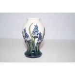 Moorcroft vase in the Muscari pattern, Master Tria
