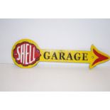Cast iron Shell Garage sign, 43cm