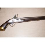 Early reproduction flintlock pistol