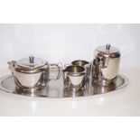 Old Hall five piece tea service