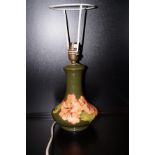 Moorcroft hibiscus pattern lamp base (No shade) 35