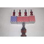 Avon 32 piece aftershave (full) bottles chess set