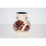 Moorcroft 10cm vase Chocolate cosmos