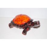 Anita Harris large turtle stamped and signed in go