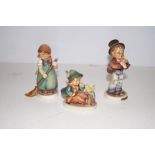 3 west German Goebel's figures