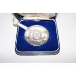 Cased silver coin, British Commonwealth Games 1970